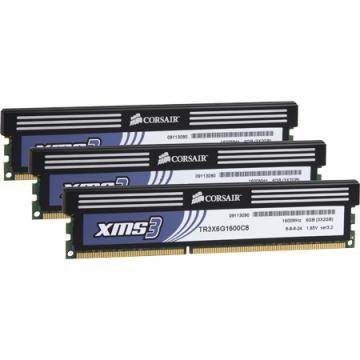 6 GB (3 x 2 GB) DDR3 1600 MHz XMS3 - Pret | Preturi 6 GB (3 x 2 GB) DDR3 1600 MHz XMS3