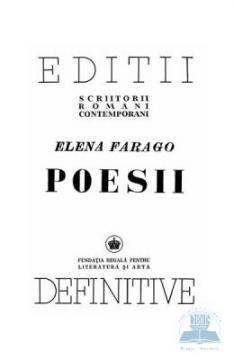 Poesii (Elena Farago) - Pret | Preturi Poesii (Elena Farago)