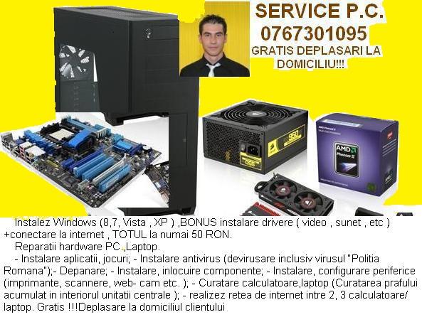 Instalare Windows la domiciliu 50 Ron, Service PC,Laptop - Pret | Preturi Instalare Windows la domiciliu 50 Ron, Service PC,Laptop