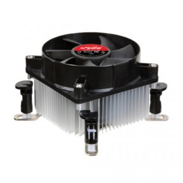 Sigor, Socket 1155/1156 Intel&amp;nbsp; Cooler, Aluminum Heat-sink, Push Pins, 80x25 Round Fan, Sleeve Bearing, 2700RPM, 29.0dBA, 35.70CFM Max., 0.336C/W - Pret | Preturi Sigor, Socket 1155/1156 Intel&amp;nbsp; Cooler, Aluminum Heat-sink, Push Pins, 80x25 Round Fan, Sleeve Bearing, 2700RPM, 29.0dBA, 35.70CFM Max., 0.336C/W