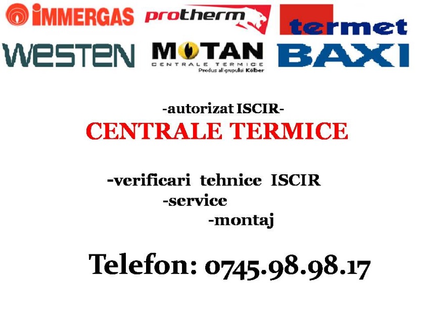 service - verificari centrale termice - Pret | Preturi service - verificari centrale termice