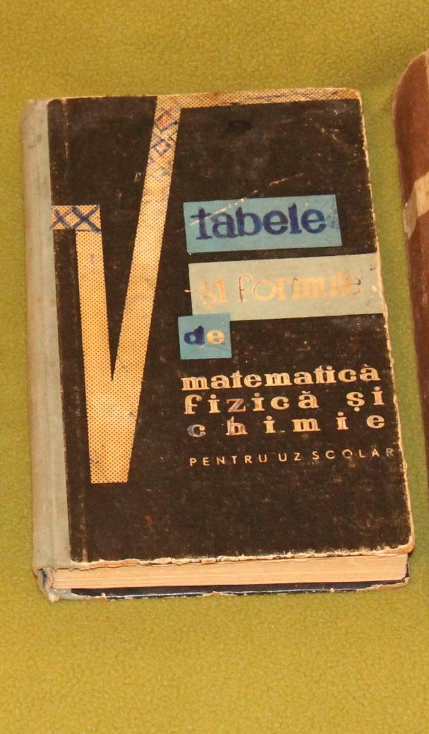 Tabele de matematica, fizica si chimie pentru uz scolar- Calugarita, Ripeanu, Botezatu - Pret | Preturi Tabele de matematica, fizica si chimie pentru uz scolar- Calugarita, Ripeanu, Botezatu