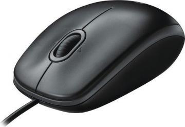 Mouse Logitech B110 USB 800dpi 910-001246 Negru - Pret | Preturi Mouse Logitech B110 USB 800dpi 910-001246 Negru