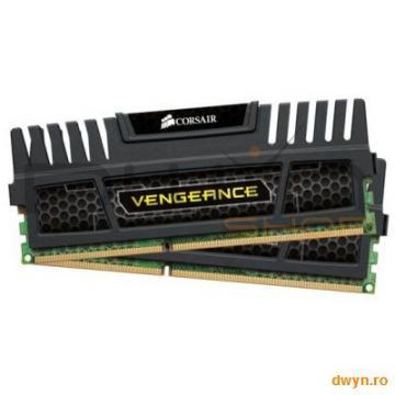 Corsair DDR3 8GB 1866MHz, KIT 2x4GB, 9-10-9-27, radiator Vengeance, dual channel, 1.5V - Pret | Preturi Corsair DDR3 8GB 1866MHz, KIT 2x4GB, 9-10-9-27, radiator Vengeance, dual channel, 1.5V