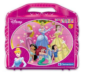 Clementoni 12 Cuburi puzzle cu desene Disney Princess - Pret | Preturi Clementoni 12 Cuburi puzzle cu desene Disney Princess
