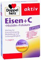 DoppelHerz Aktiv Fier, Vitamina C, Histidina, Acid Folic *30 tablete - Pret | Preturi DoppelHerz Aktiv Fier, Vitamina C, Histidina, Acid Folic *30 tablete