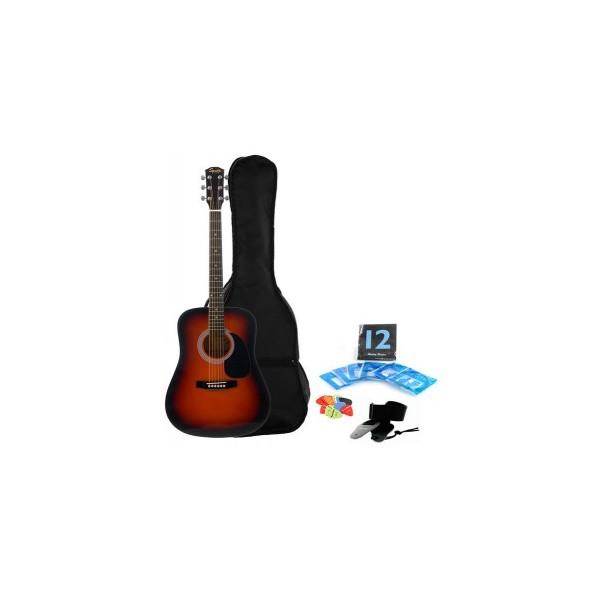 Chitara acustica noua fender squier sa 105 sb set 1 - Pret | Preturi Chitara acustica noua fender squier sa 105 sb set 1