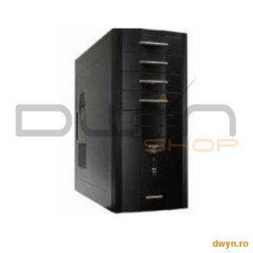 KME CX3156-02,USB2.0+audio,all black,450W - Pret | Preturi KME CX3156-02,USB2.0+audio,all black,450W