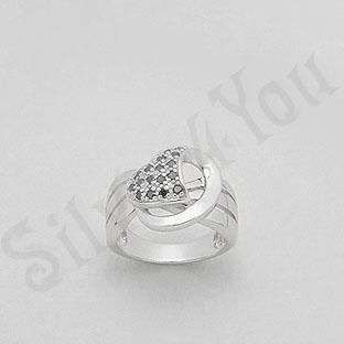 Silver4You.ro - Inel argint zircon negru aspect aur - Pret | Preturi Silver4You.ro - Inel argint zircon negru aspect aur