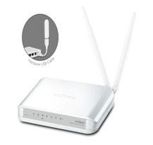 Edimax Wireless Router 802.11n 150Mbps 3/3.75G with 4P 10/100M Switch, 1 x USB2.0, iQoS bandwidth management, 3G-6408N - Pret | Preturi Edimax Wireless Router 802.11n 150Mbps 3/3.75G with 4P 10/100M Switch, 1 x USB2.0, iQoS bandwidth management, 3G-6408N