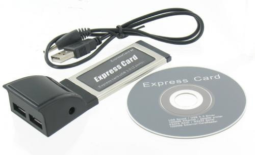 PCMCIA Express 2 port USB 3.0 adaptor card. YPU362 - Pret | Preturi PCMCIA Express 2 port USB 3.0 adaptor card. YPU362