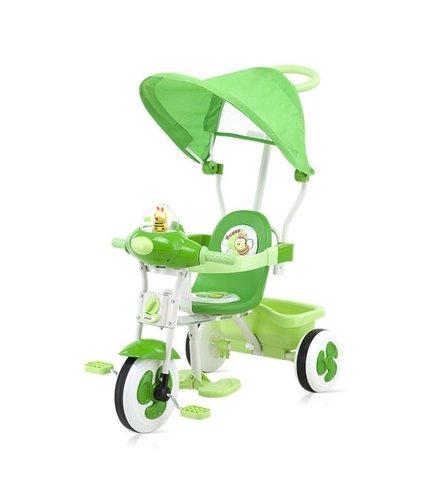 Tricicleta copii cu copertina Chipolino LUX grass - Pret | Preturi Tricicleta copii cu copertina Chipolino LUX grass