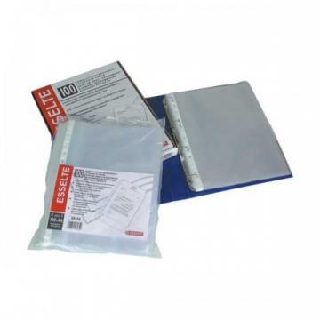 Folie protectie pentru documente, 100folii/set, ESSELTE - transparent - Pret | Preturi Folie protectie pentru documente, 100folii/set, ESSELTE - transparent