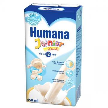 Humana Baby Junior Drink (de la 1 an) 450ml - Pret | Preturi Humana Baby Junior Drink (de la 1 an) 450ml