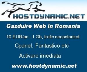 Gazduire web 1GB– 10EUR pe An trafic nelimitat Hosting in Romania - Pret | Preturi Gazduire web 1GB– 10EUR pe An trafic nelimitat Hosting in Romania