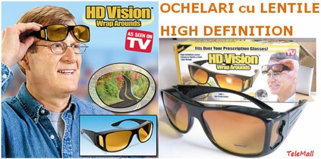 HD VISION - Ochelari cu lentile de inalta definitie si protectie UV - Pret | Preturi HD VISION - Ochelari cu lentile de inalta definitie si protectie UV