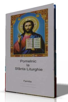 Pomelnic la Sfanta Liturghie - Pret | Preturi Pomelnic la Sfanta Liturghie