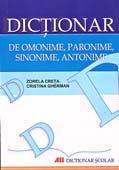 Dictionar de omonime,paronime,sinonime,antonime - Pret | Preturi Dictionar de omonime,paronime,sinonime,antonime