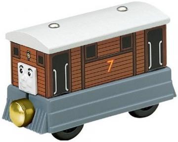 Vagonul Toby din seria Thomas Wooden Railway - Pret | Preturi Vagonul Toby din seria Thomas Wooden Railway
