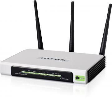 Router Wireless TP-LINK 4 Porturi 300Mbps TL-WR1043ND - Pret | Preturi Router Wireless TP-LINK 4 Porturi 300Mbps TL-WR1043ND