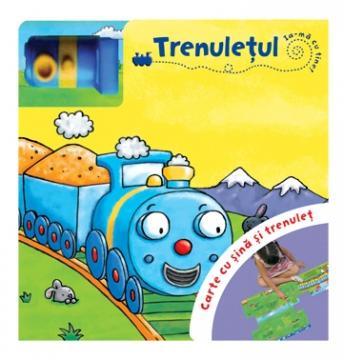 Trenuletul - Carte cu sina si trenulet - Pret | Preturi Trenuletul - Carte cu sina si trenulet