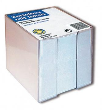 Cub hartie alba notite cu suport plastic 100 x 100 mm, 800 file - Pret | Preturi Cub hartie alba notite cu suport plastic 100 x 100 mm, 800 file