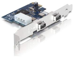 Placa PCI Express la 2 X Firewire A, Delock 89202 - Pret | Preturi Placa PCI Express la 2 X Firewire A, Delock 89202