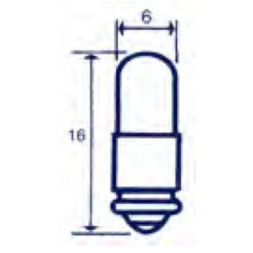 Bec indicator canelat 388, 28V, 40 mA - Pret | Preturi Bec indicator canelat 388, 28V, 40 mA