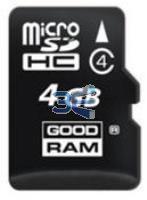 GOODRAM Memorie 4GB Micro Secure Digital HC Class 4 - Pret | Preturi GOODRAM Memorie 4GB Micro Secure Digital HC Class 4