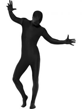 Costum petrecere barbati " Second Skin " negru - Pret | Preturi Costum petrecere barbati " Second Skin " negru