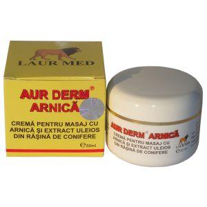 Aur Derm Crema Masaj cu Arnica 50ml - Pret | Preturi Aur Derm Crema Masaj cu Arnica 50ml