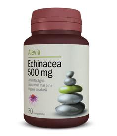 Alevia Echinacea 500mg *30cpr - Pret | Preturi Alevia Echinacea 500mg *30cpr