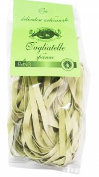 Paste fainoase bio tagliatelle, grau dur, cu spanac - Pret | Preturi Paste fainoase bio tagliatelle, grau dur, cu spanac