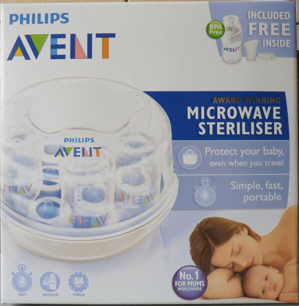 Sterilizator pt microunde PHILIPS AVENT + Accesorii - Pret | Preturi Sterilizator pt microunde PHILIPS AVENT + Accesorii