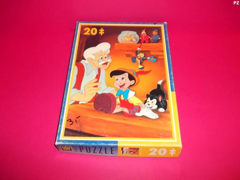 jucarii puzzle cu personaj din desene animate pinochio cu 20 piese de la king - Pret | Preturi jucarii puzzle cu personaj din desene animate pinochio cu 20 piese de la king