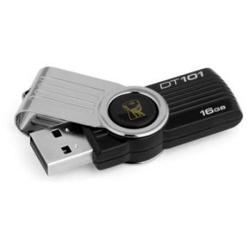 Kingston USB Flash 16GB / DT101G2 (negru) - Pret | Preturi Kingston USB Flash 16GB / DT101G2 (negru)