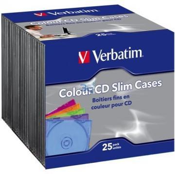 Verbatim CD Carcase Slim, 25 buc - Pret | Preturi Verbatim CD Carcase Slim, 25 buc