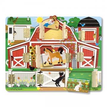 Melissa&amp;Doug - Puzzle magnetic ascunde si descopera - Pret | Preturi Melissa&amp;Doug - Puzzle magnetic ascunde si descopera