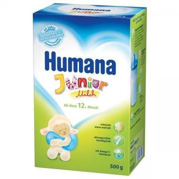 Humana Junior Milch (de la 1 an) 500gr - Pret | Preturi Humana Junior Milch (de la 1 an) 500gr