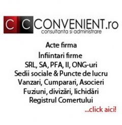 Infiintari firme, acte firme, consultanta afaceri 0720 61 50 62 ! - Pret | Preturi Infiintari firme, acte firme, consultanta afaceri 0720 61 50 62 !