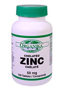 Zinc Chelat 50mg *100tab - Pret | Preturi Zinc Chelat 50mg *100tab