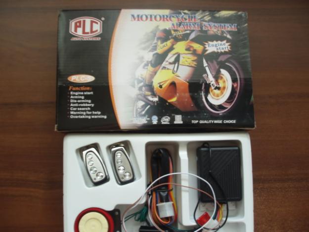 ALARMA MOTO PLC-5 CU PORNIRE+OPRIRE MOTOR DIN TELECOMANDA - Pret | Preturi ALARMA MOTO PLC-5 CU PORNIRE+OPRIRE MOTOR DIN TELECOMANDA