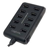 Hub LogiLink UA0125, USB 2.0, 10 porturi (Negru) - Pret | Preturi Hub LogiLink UA0125, USB 2.0, 10 porturi (Negru)