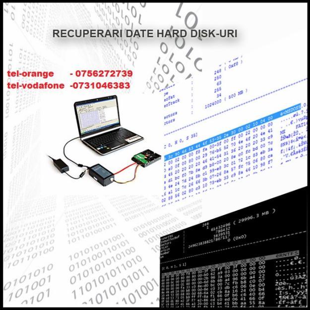 Recuperari date hard disk - Pret | Preturi Recuperari date hard disk