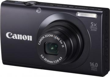 Canon Powershot A3400 IS Negru Bonus: Kit Canon (Geanta + Card 4GB) - Pret | Preturi Canon Powershot A3400 IS Negru Bonus: Kit Canon (Geanta + Card 4GB)