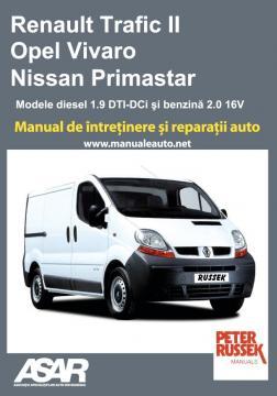 Manual auto Renault Trafic II - Opel Vivaro - Nissan Primastar 2001-2006 - Pret | Preturi Manual auto Renault Trafic II - Opel Vivaro - Nissan Primastar 2001-2006