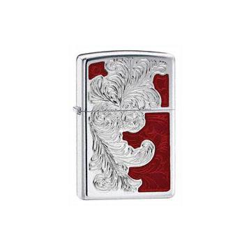 Bricheta Zippo Venetian Flourish Armor High Polish Chrome - Pret | Preturi Bricheta Zippo Venetian Flourish Armor High Polish Chrome