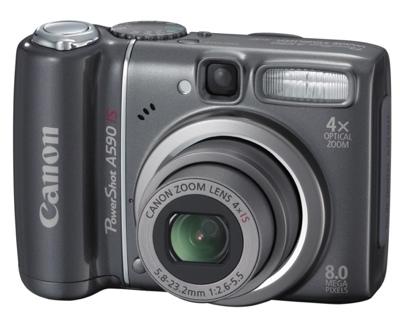 Canon A590 IS + bonus - Pret | Preturi Canon A590 IS + bonus
