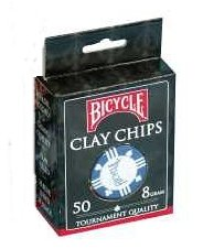 50 Bicycle Poker Chips - Pret | Preturi 50 Bicycle Poker Chips