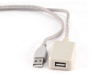 Cablu prelungitor activ USB 2.0 5M, Gembird UAE016 - Pret | Preturi Cablu prelungitor activ USB 2.0 5M, Gembird UAE016